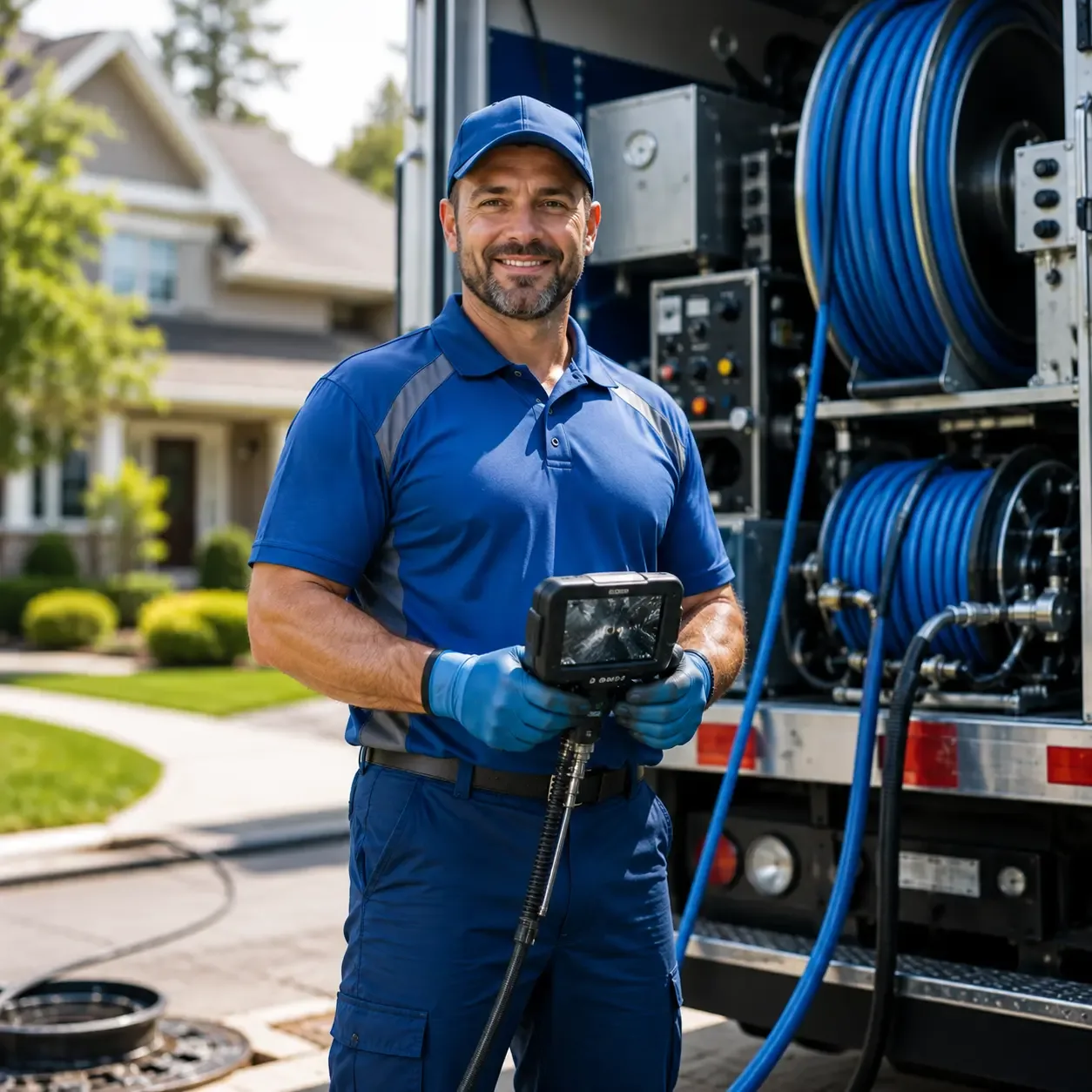 Local outdoor drain cleaning specialists in Wakefield, NE